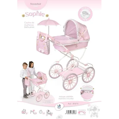 CARRO CAPOTA PLEGABLE SOPHIE 81CM 81075