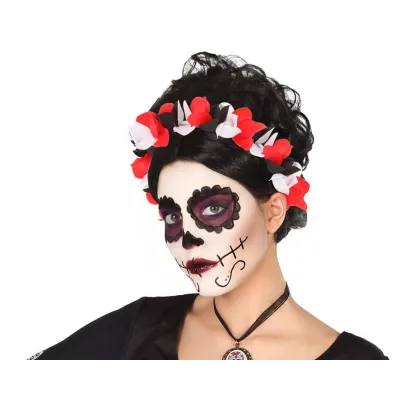 DIADEMA CATRINA ROJA NEGRA 39639