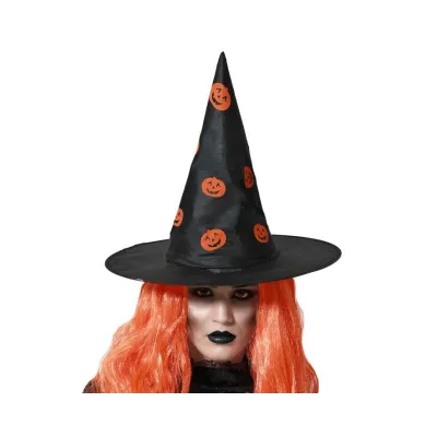 SOMBRERO BRUJA CALABAZA 71865