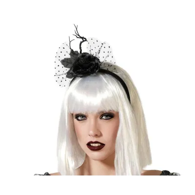 DIADEMA HALLOWEEN NEGRA 74752