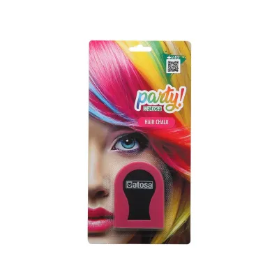 TIZA PARA EL PELO ROSA 80506