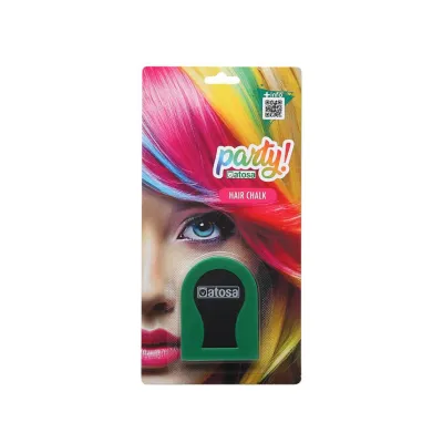 TIZA PARA EL PELO VERDE 80508