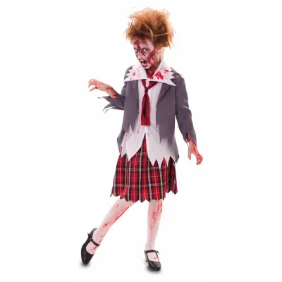 DISFRAZ COLEGIALA ZOMBIE T-4-6 706528-T01