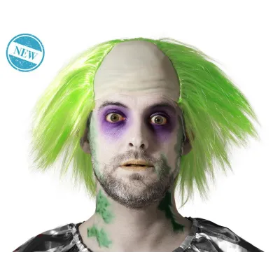 PELUCA PAYASO VERDE  82262