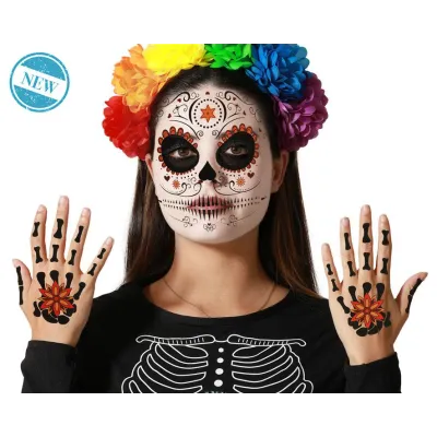 TATUAJE MUERTE MEJICANA 82519