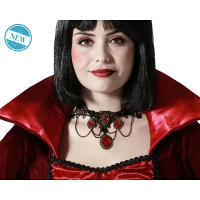 COLLAR VAMPIERA HALLOWEEN 82568