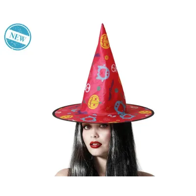 SOMBRERO BRUJA ROSA 82788
