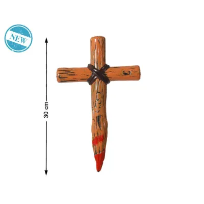 CRUZ ESTACA VAMPIRO 30CM 82653
