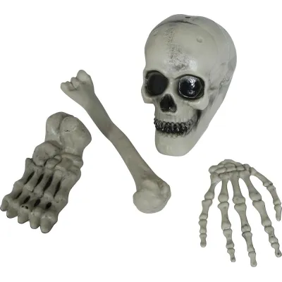 SET HUESOS ESQUELETO 4 PIEZAS 24932