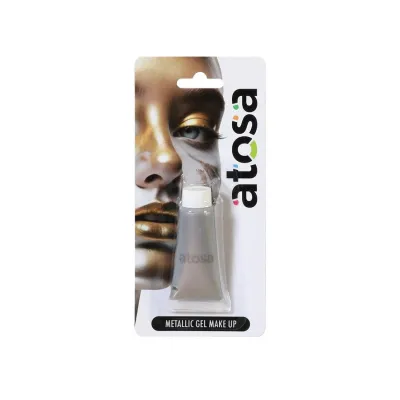 MAQUILLAJE CREMA PLATEADO 64226