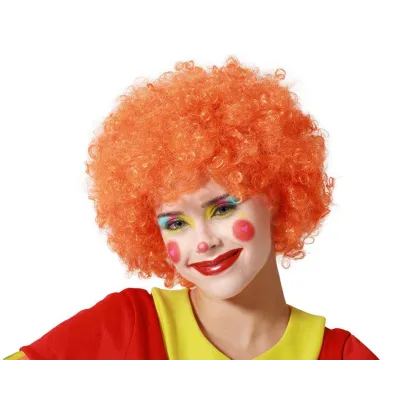PELUCA PAYASO NARANJA  83667