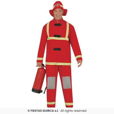 DISFRAZ ADULTO BOMBERO T. 48-50 84913