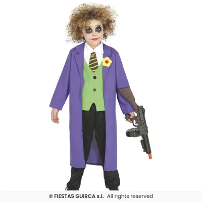 DISFRAZ PAYASO JOKER T-3-4 78393