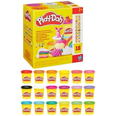 PACK 18 BOTES PLAY DOH G0522