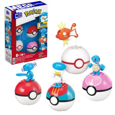 BOLAS POKEMON ENTRENADOR AGUA JCT42
