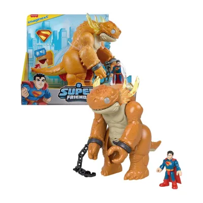 IMAGINEX DINOSAURIO CON SUPERMAN JDL07