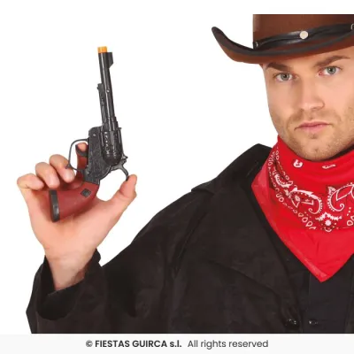 PISTOLA OESTE  NEGRA 16087