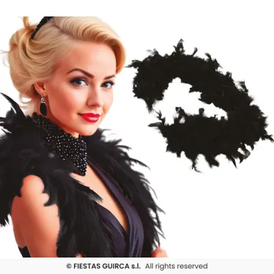 BOA PLUMAS NEGRA 1.80M 16342