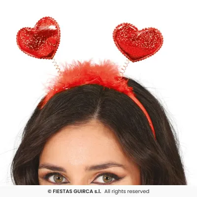 DIADEMA CORAZONES 23018