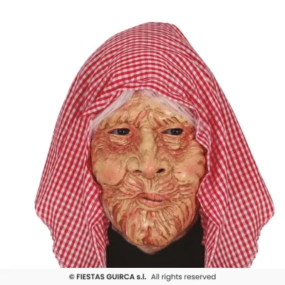 MASCARA VIEJA CON CAPUCHA 20520