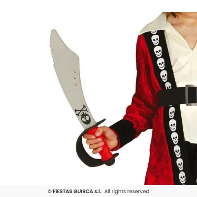 ESPADA PIRATA INFANTIL GOMA EVA 18724
