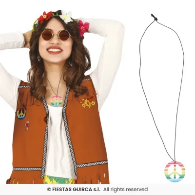 COLGANTE HIPPIE MULTICOLOR  27376