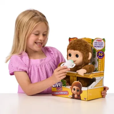 LITTLE BABY MONKEY INTERACTIVO 26558