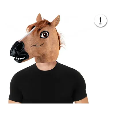 MASCARA LATEX CABALLO 40639