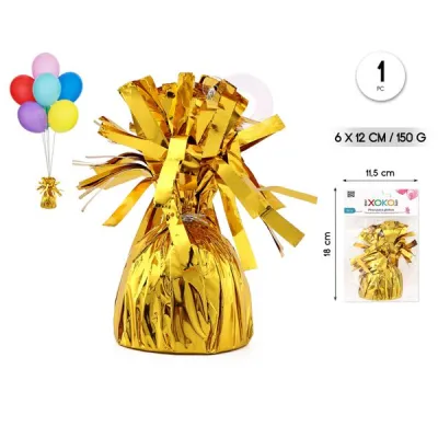 PESO PARA GLOBOS ORO 54220
