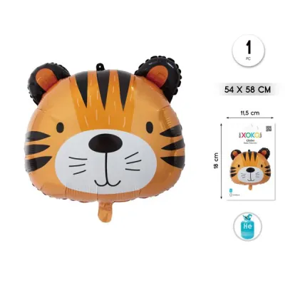 GLOBO FOIL TIGRE 54X58 58172