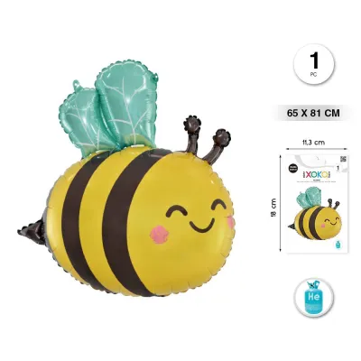 GLOBO FOIL ABEJA 65X81 58197