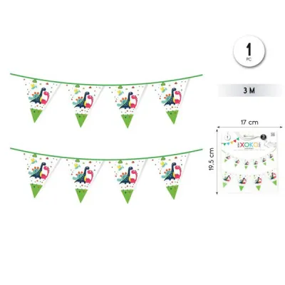 BANDERIN DINO 3M. 59217