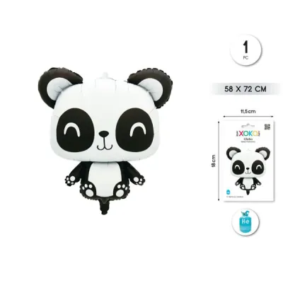 GLOBO FOIL PANDA 58X72 94853