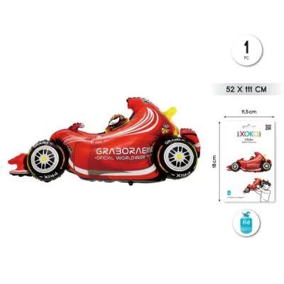 GLOBO FOIL CARRERA 51X111 94870