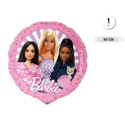 GLOBO FOIL BARBIE 46CM BS30010