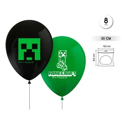 8 GLOBOS MINICRAFT CO9566