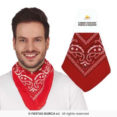 PAÑUELO ROJO VAQUERO 16727