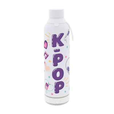 BOTELLA 600ML CON ALTAVOZ K-POP BTA2621BL