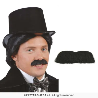 BIGOTE ADESIVO NEGRO 11522