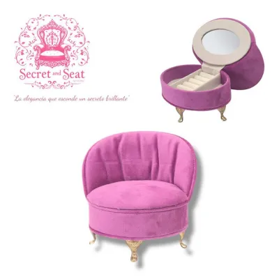 JOYERO MINI SOFA FUSCIA JZ-0031