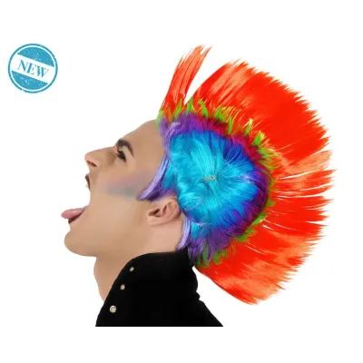 PELUCA PUNKY MULTICOLOR 80253