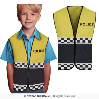 CHALECO POLICIA INFANTIL 27525