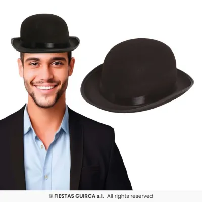 BOMBIN ADULTO FIELTRO NEGRO 13501