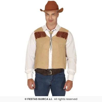 CHALECO VAQUERO ADULTO 16161