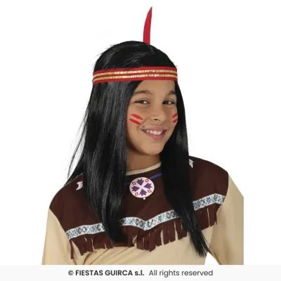 PELUCA INDIO INFANTIL 48093