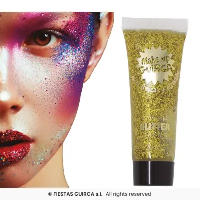 TUBO PURPURINA ORO GLITTER 15453