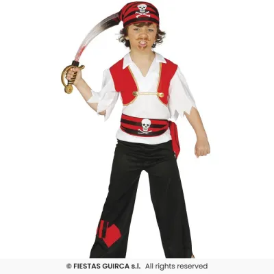 DISFRAZ PIRATA NIÑO T-3-4  83777