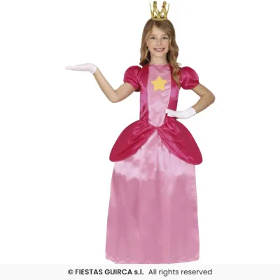 DISFRAZ PRINCESA ROSA T-5-6 78475