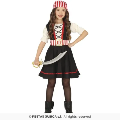 DISFRAZ PIRATA NIÑA T10-12 81052