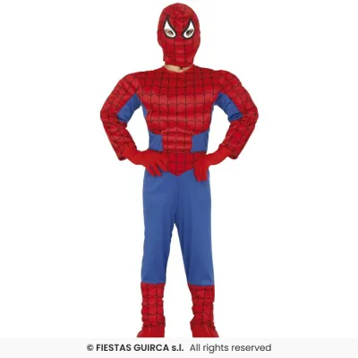 DISFRAZ SPIDERMAN MUSCULOSO T-5-6 83583